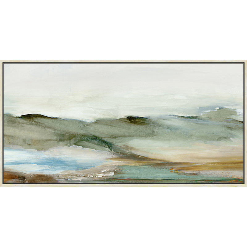 Salt & Silence, Tan, 26" H x 50" W