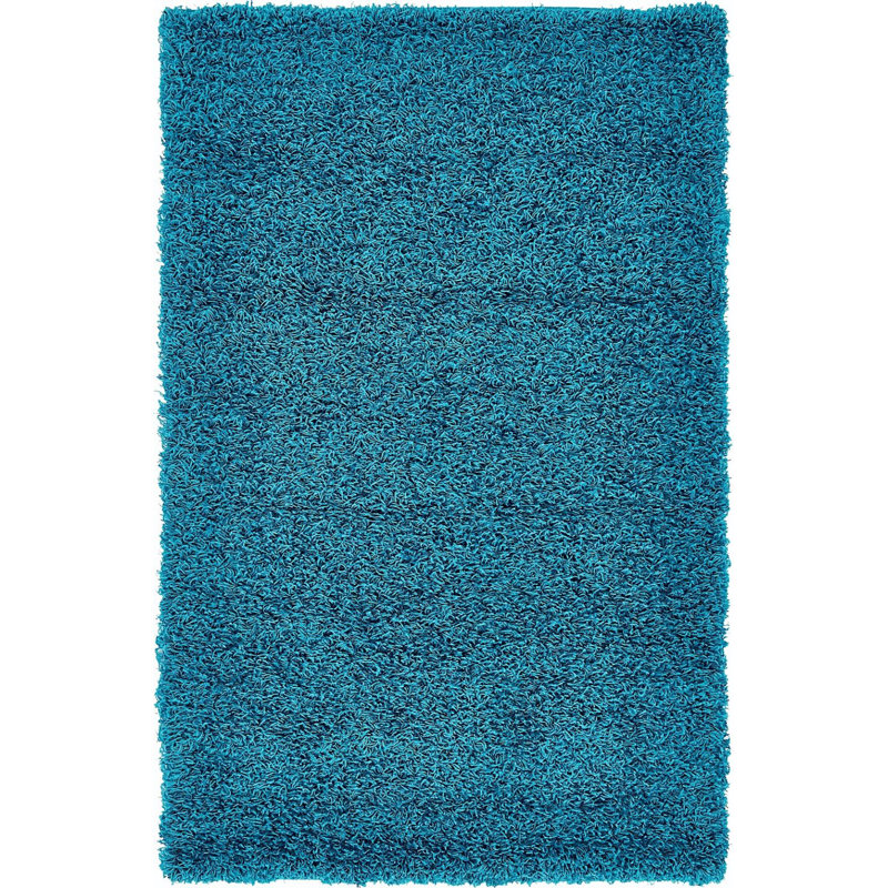 Tapis à poils longs à poils longs, Rectangle 2 pi 2 po x 3 pi