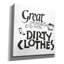 «Laundry Room 1 White» par Chris Paschke, art mural sur toile-1658382519