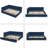 Queen Size Storage Upholstered Tufted Bed Frame, Sofa Bed Frame With Comfortable Backrest And Armrests, Queen Size Bed For Bedroom, Living Room,Velvet-1346745506