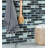 Impressions 1" x 4" Straight Edge Glass Mosaic Tile-53951620