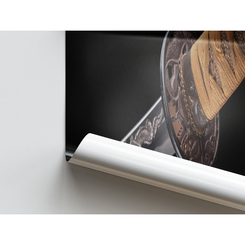 Print on Canvas, 25 cm H x 35 cm W, Black Floater Framed