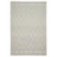 Tapis vert nouvel âge en laine de conception unique 5 pi 11 po x 8 pi 11 po Iagulli