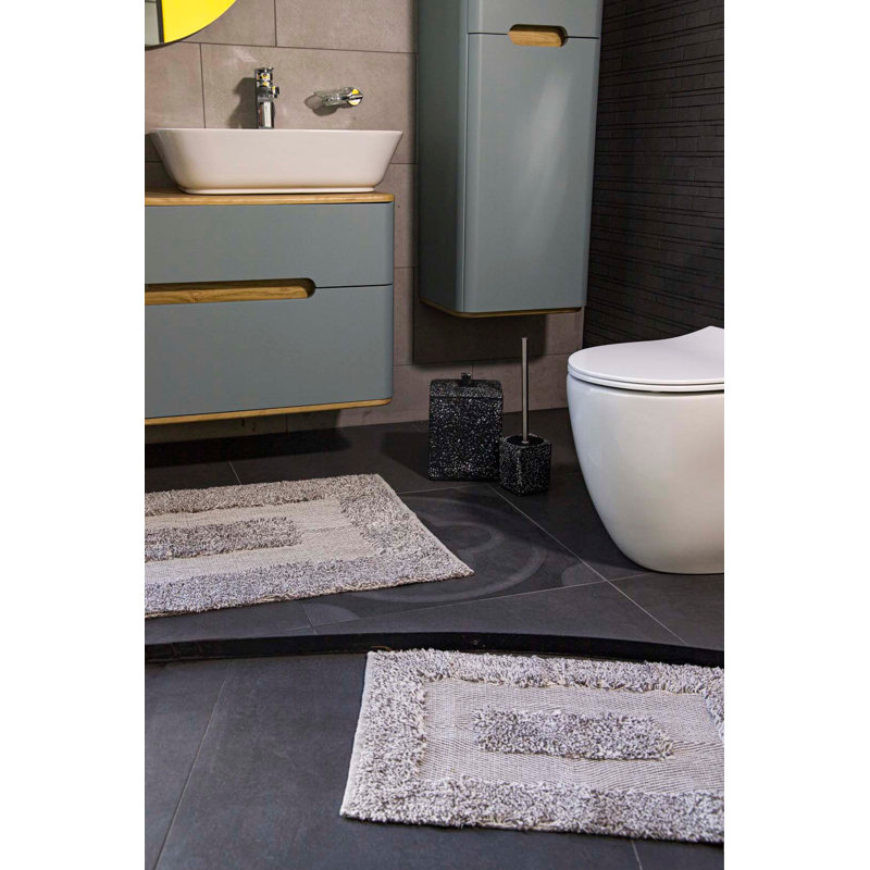 Tapis de bain Macintyre, Gris