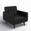 Fauteuil capitonné Gaige-452514