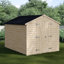 Apex Solid Wood Garden Shed-1710060130