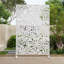 Pacifa 6 ft. H x 4 ft. W Freestanding Privacy Screen with Wider Feet-94425962