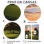 «Golf Dawn On The Put II» - ensemble d'art mural de sport sur 2-114717792-114717793-114717794