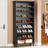 Wooden Shoe Storage Cabinet With LED Lighting-1363893301