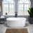 Freestanding Soaking Acrylic Curved Design Bathtub-94320103-100481071