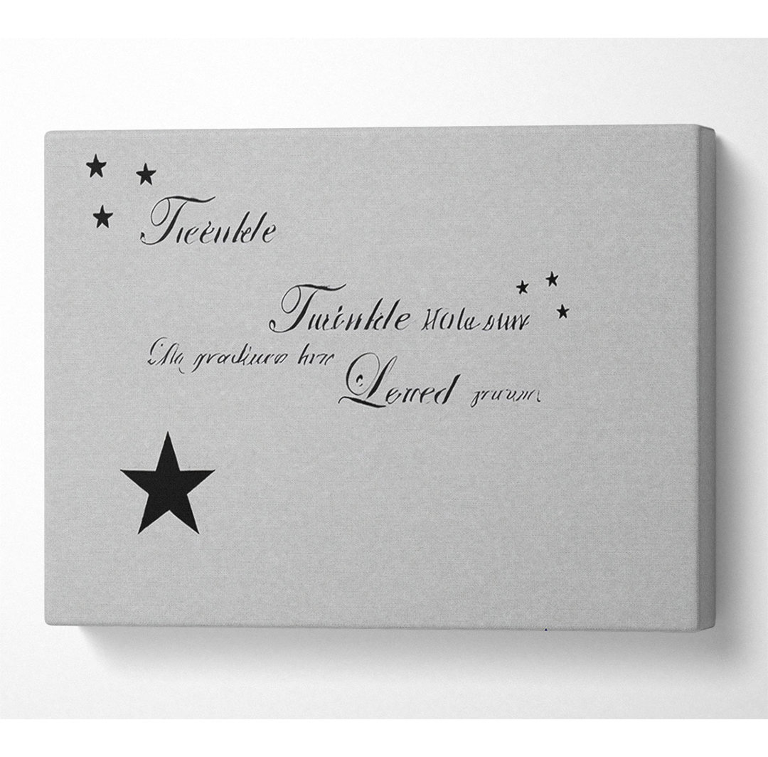 Twinkle Twinkle Little Star 1 - Drucken