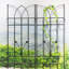 Treillis polyvalent en métal pour les plantes d'extérieur, rehaussant la beauté du jardin-779805479