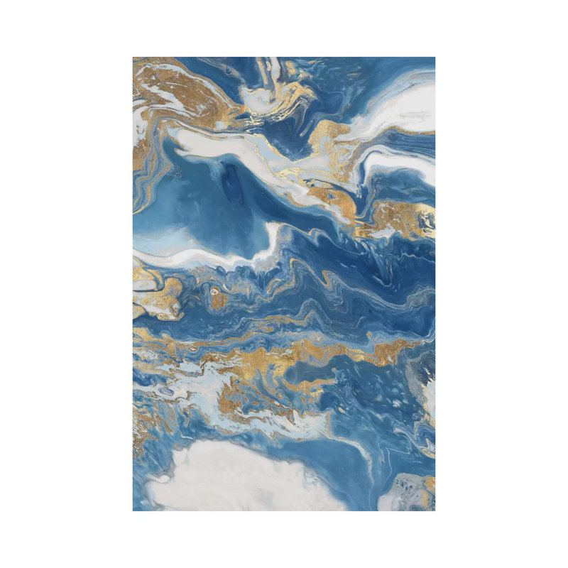 Fluid Memories I by Eva Watts - Wrapped Canvas Print, 30.48 cm H x 45.72 cm W