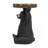Black Bear Side Table Pedestal End Table Stool(Only Including Table)