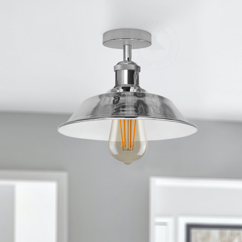 Kymani Semi Flush Mount, Chrome