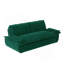 Canapé-lit escamotable de 73,2 po, canapé-lit convertible 3 en 1, causeuse en velours multifonctionnel