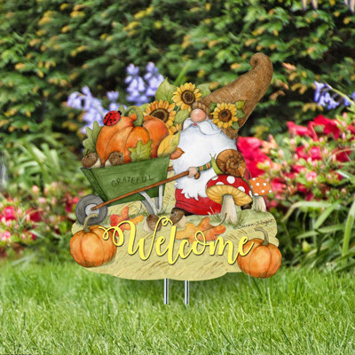 Panneau de bienvenue «Harvest Gnome»