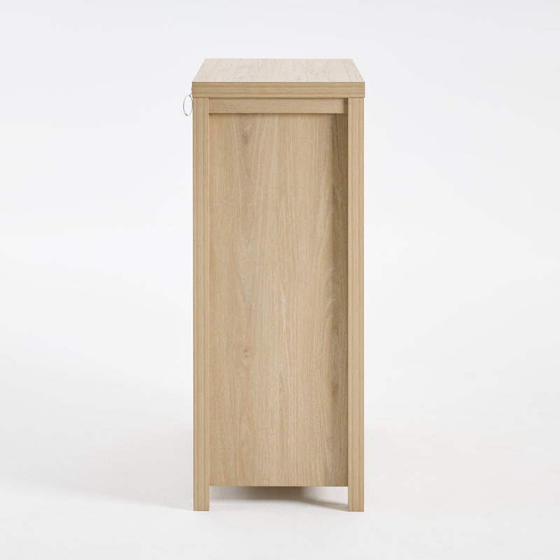 Commode 5 tiroirs Allenside, Chêne clair