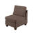 Modular - 3Pc In Black Coffee, Linen-Like Fabric Chair Profit, Wood Frame Coffee , Chairs With &-2139117589