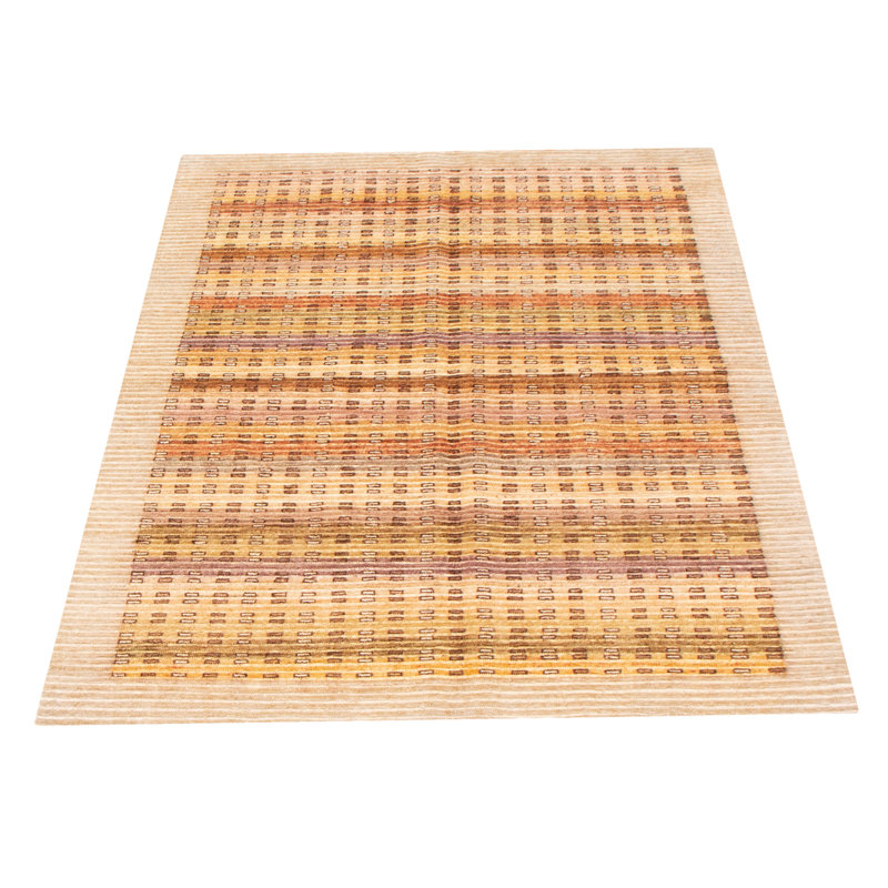 Tapis ivoire 4 pi 5 po x 6 pi 6 po Finha Peshawar Ziegler