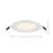 Edge-lit 6" LED Slim Recessed Light