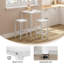Neverson Metal Base Dining Table-587552655-587552652