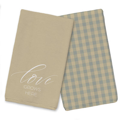 Cotton Plaid Tea Towel Kitchen Towel