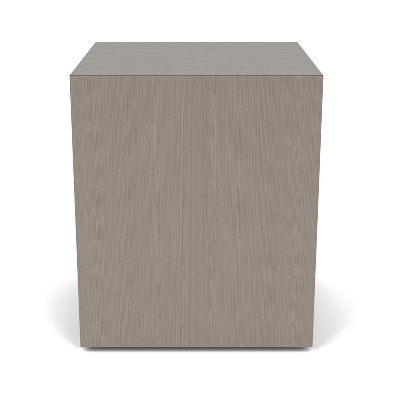 Mystic Lounge Reception Cube Table With Laminate Top, Sarum Twill, 20"H x 17"W x 17"D