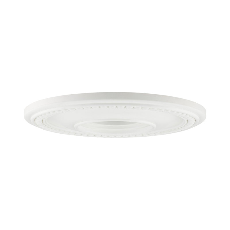 Médaillon Cavandale, Blanc, H 1,5 po