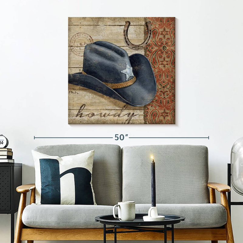 Wild West Hats I, H 30 po x l 30 po