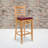 Prompton Vertical Slat Back Wooden Restaurant Barstool-1099698175-1099698171