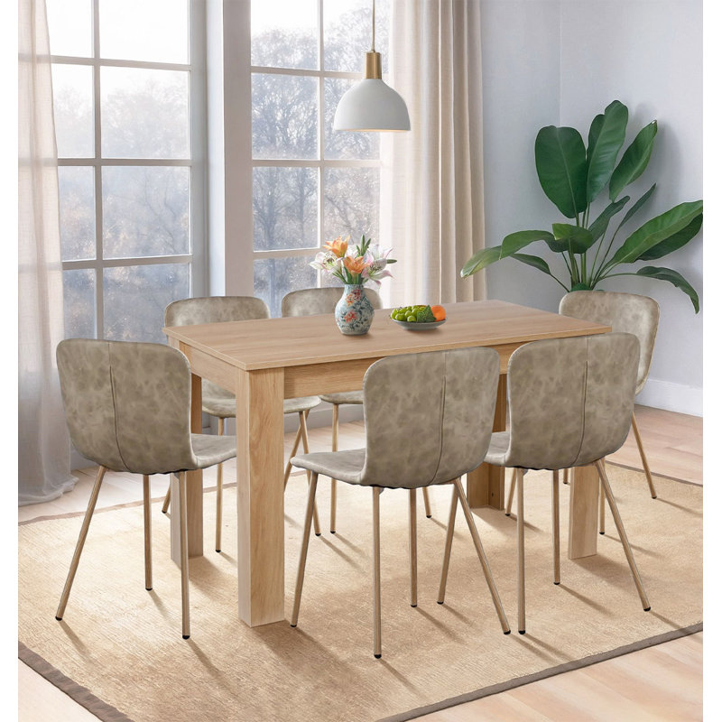 Ludden 6 - Person Dining Set