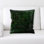 Faux Leather Throw Pillow