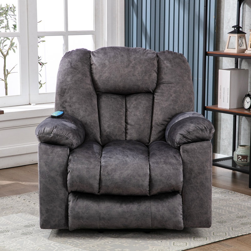 95cm Wide Lift Assist Standard Recliner, Grey