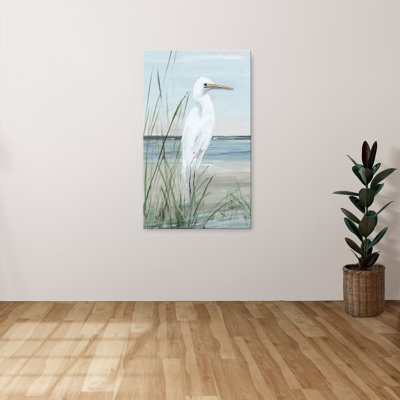 "Summertime Heron I" par Sally Swatland, reproduction sur toile