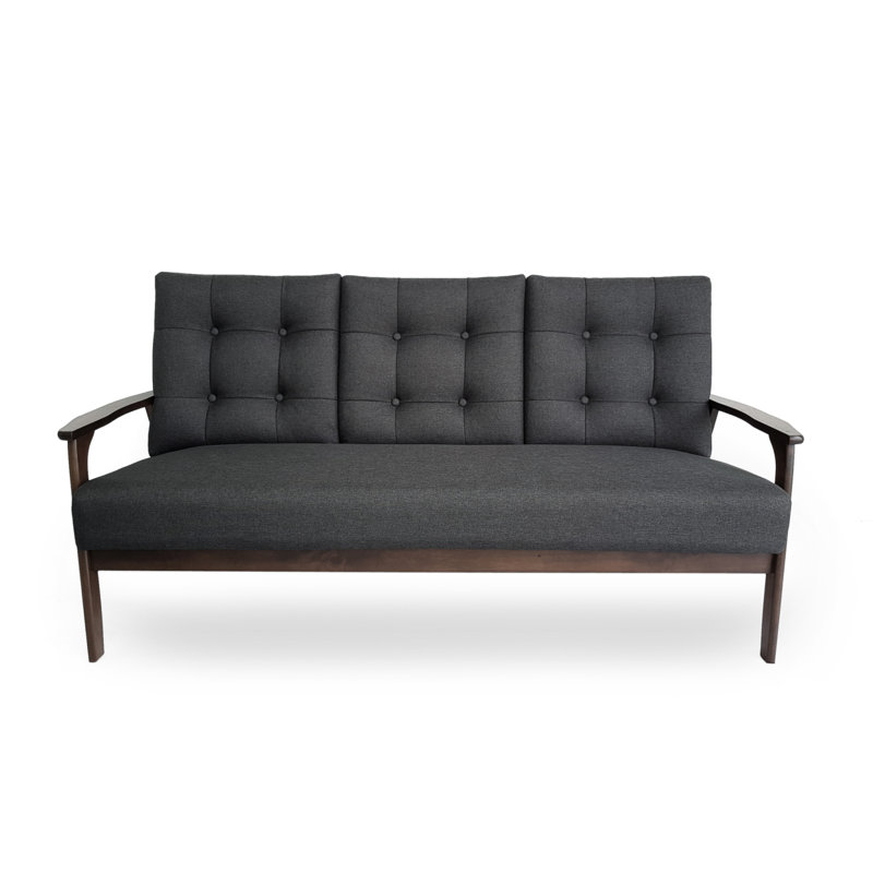 Canapé moderne capitonné Mid Century