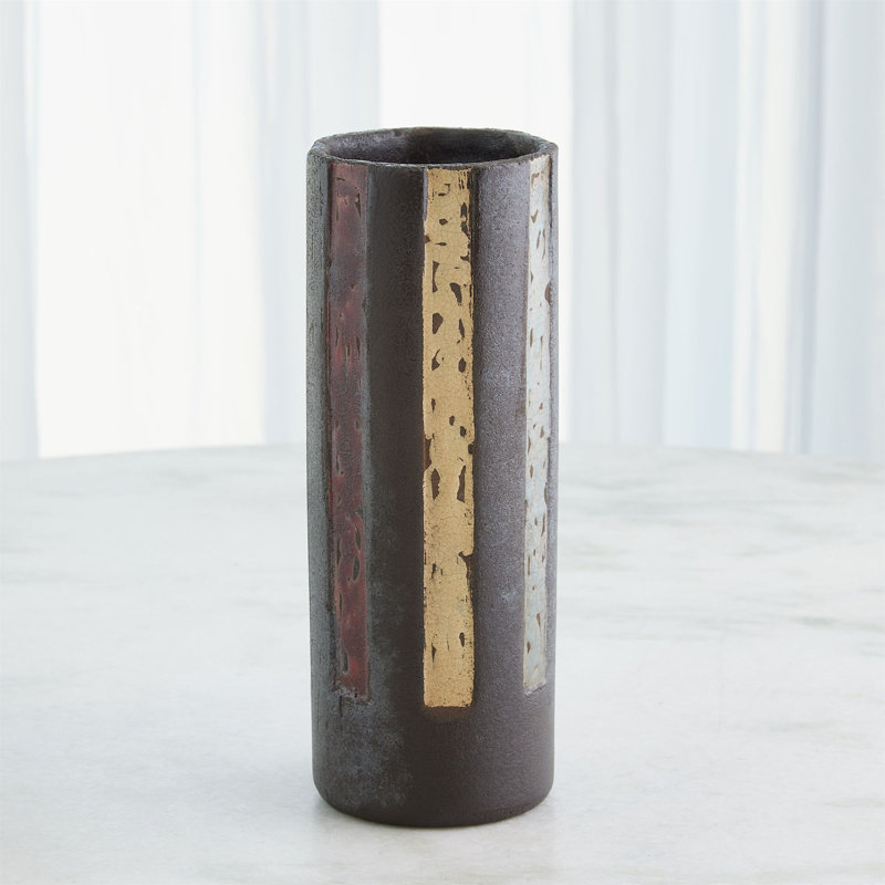 Digit Vase-Lg, 13.75" H x 5" W x 5" D