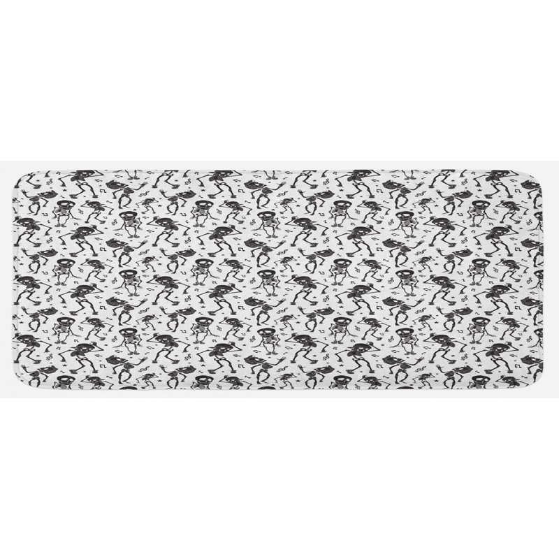Tapis de cuisine squelette