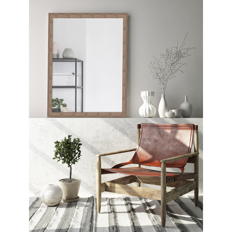 Miroir de salle de bain Barnwood, 31 po x 25 po