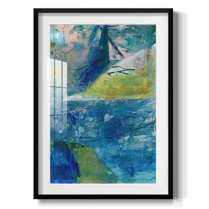Spring Winds VI -Framed Print, Black, 28.5'' H x 20.5'' W