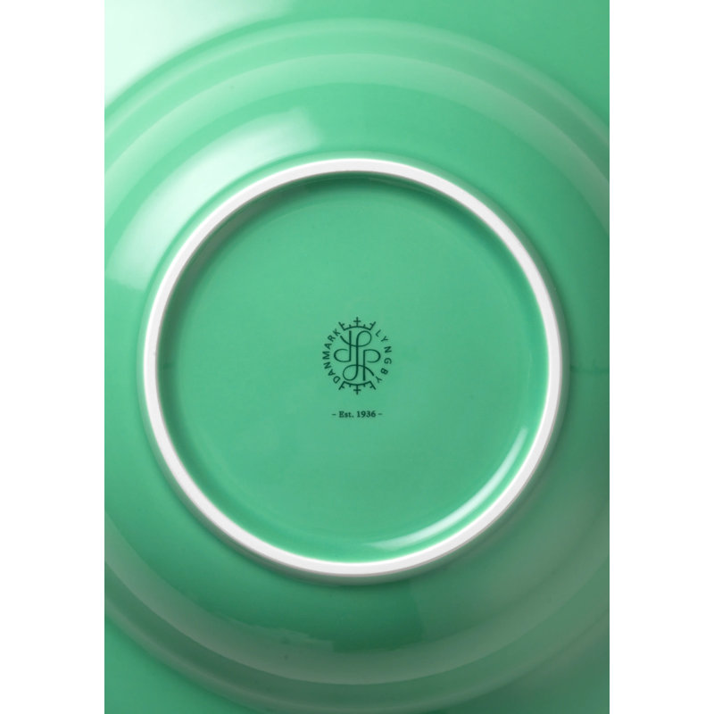 Rhombe Color Handmade Porcelain Soup Plate