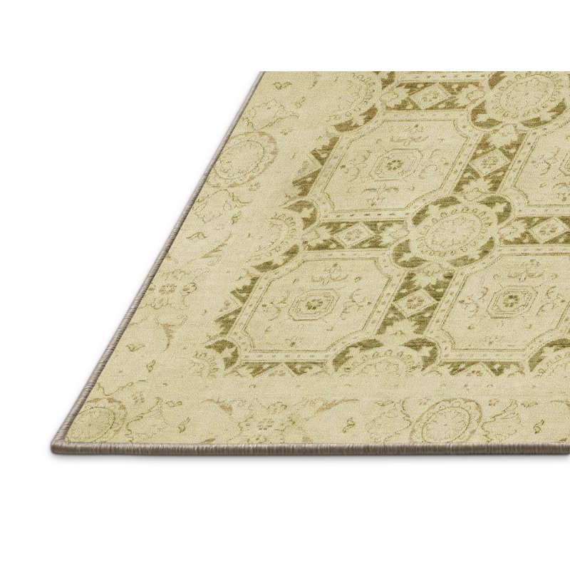 Abstract Indoor Rug, Rectangle 7' x 9'