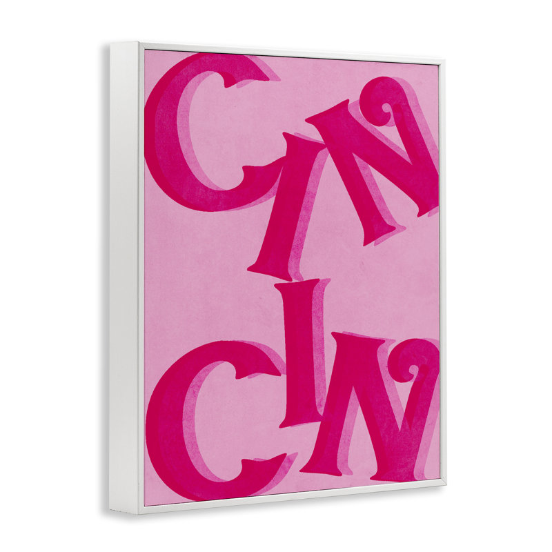 Giclée encadrée Celebration Cin Cin Cheers, design par Lil 'Rue, H 30 po x l 24 po