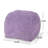 Spongy Microfiber Square Pouf, Lavender-1167401763