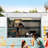 Concession Window Aluminum Alloy Food Truck Service Window, Concession Stand Serving Window Door with Double-Point Fork Lock, Concession Awning Door Up to 85Degrees for Food Trucks, Glass Not Included-120256539