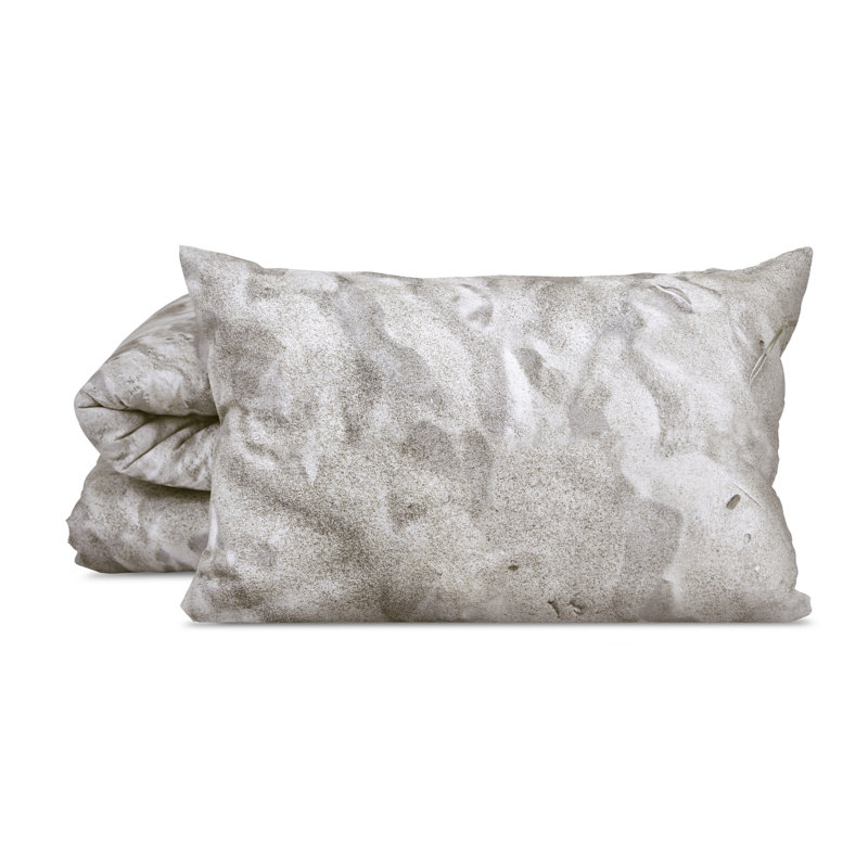 Hayka Satin No Pattern Duvet Cover Set with Pillowcases, Single Duvet Cover + 1 Pillowcase (50x90)