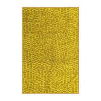 Washable Abstract Indoor Rug