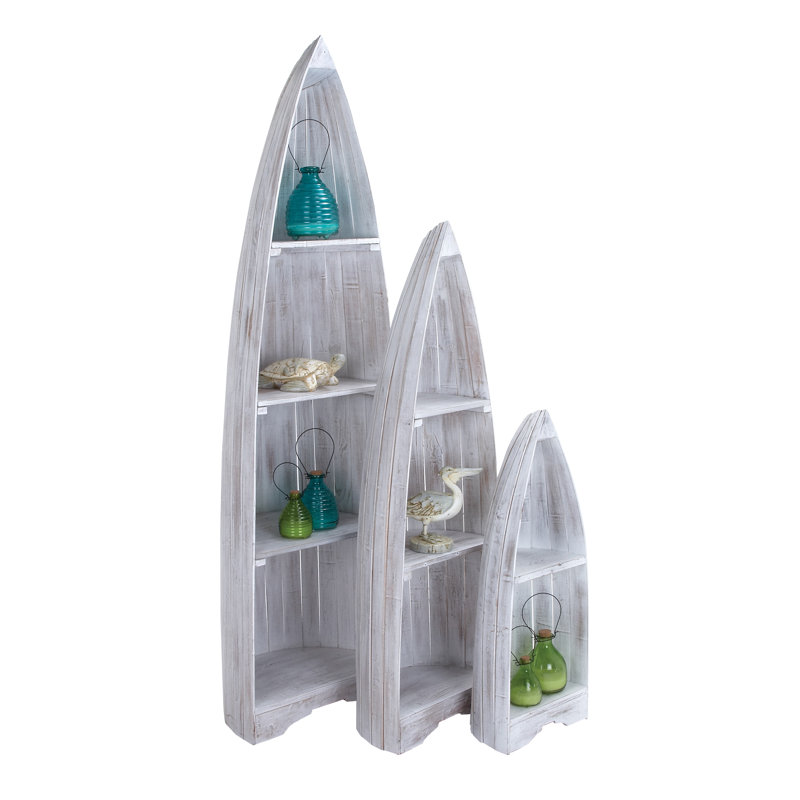 Keasal Bookcase, Gray