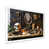 White Single Picture Framed