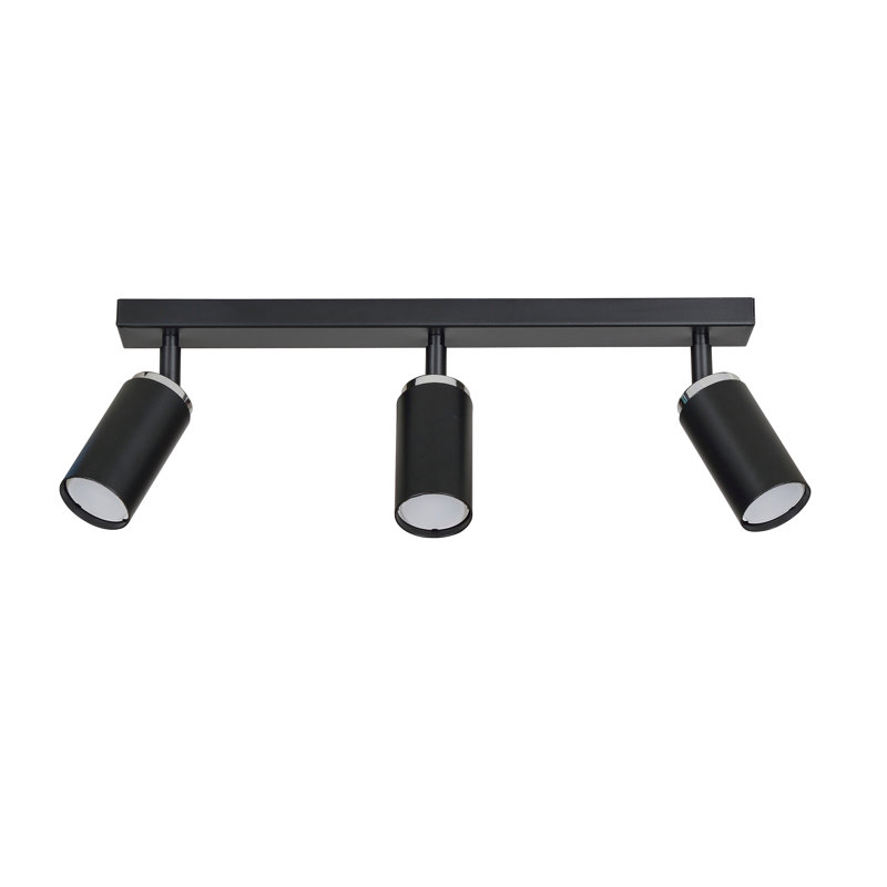 Paschall Spotlight, 17cm H x 65cm W x 5cm D, Black